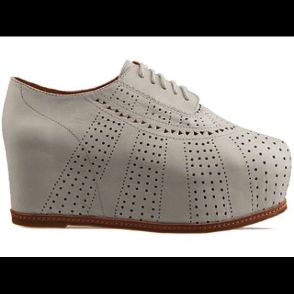 Jeffrey Campbell Bright 2 oxford platforms